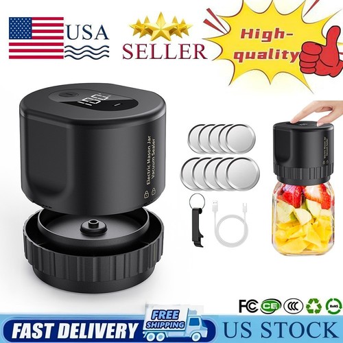 Electric mason jar - jar, vacuum