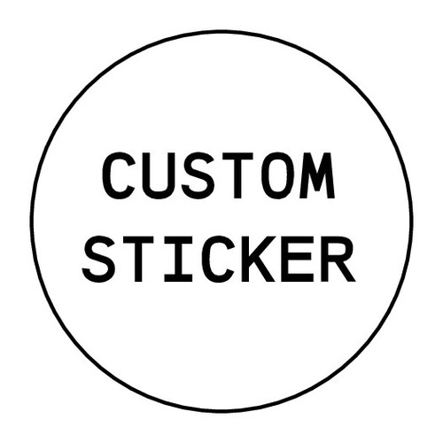 Custom personalized stickers - personalized,
