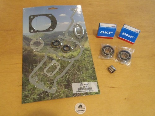 Gasket set crank seals skf - crank,