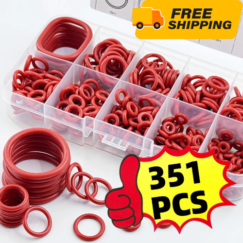 351pcs silicone ring - o-ring, 10