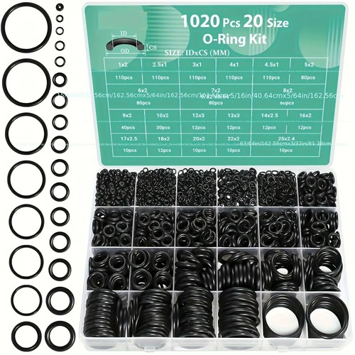 1020pcs ring assortment kit - 1020pcs,