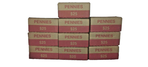 Sealed bank box - obw, rolls