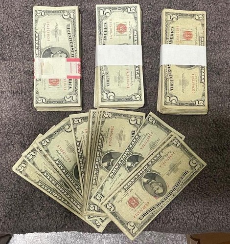 1953 dollar red seals - 1953-63,
