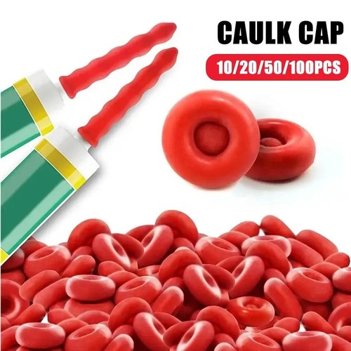 20pcs red caulk cap - caulk,