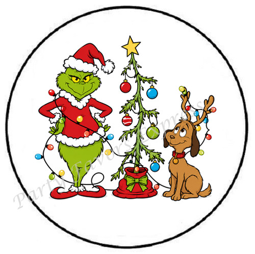 Grinch christmas envelope - christmas,