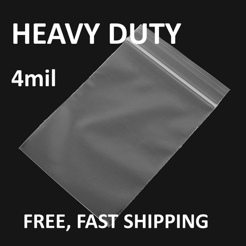 Clear reclosable zip seal top - clear,