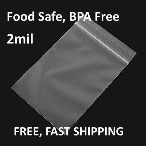Clear zip seal plastic - seal, bags