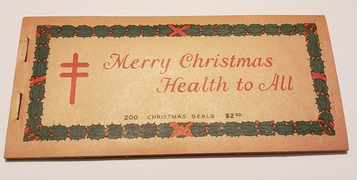 1930 christmas seals - christmas,