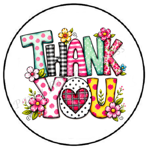 Whimsical thank you envelope - whimsical,