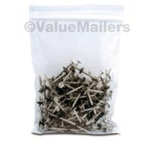 Clear reclosable seal - seal, zip