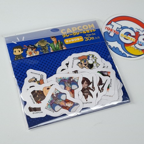 Capcom flake stickers - flake, 30