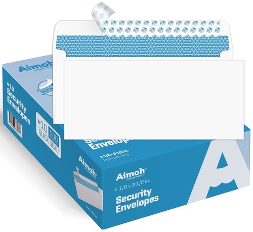 Security letter envelopes - security,