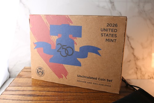 Sealed 2026 uncirculated - sealed, p&d